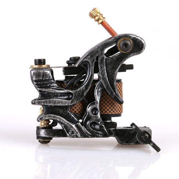HOT! Brand New Crafted Premium Quality Stable Work Shader 10 Wraps Coil Mini Tattoo Machine TM8324