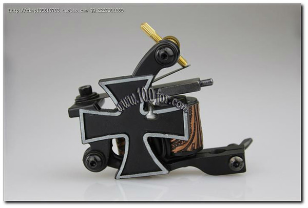 Cross shaped logo tattoo machine