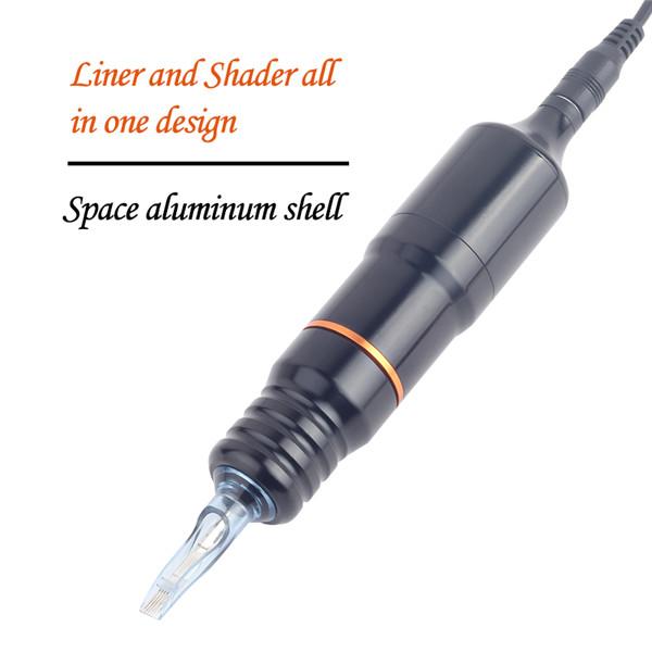 Aluminum Alloy Carving Tattoo Pen Rotary Tattoo Machine Precision DC Motor Tattoo Pen Machine for Tattooist Hot Cheap