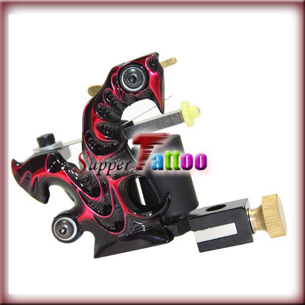 Fire Red Shader Liner Tattoo Machine Gun Supply