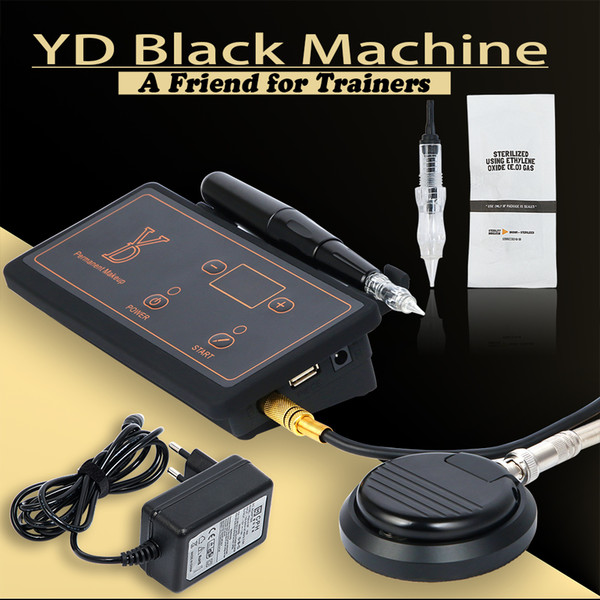 Hot Sale YD Black Machine Eyebrow Permanent Makeup Device For Training