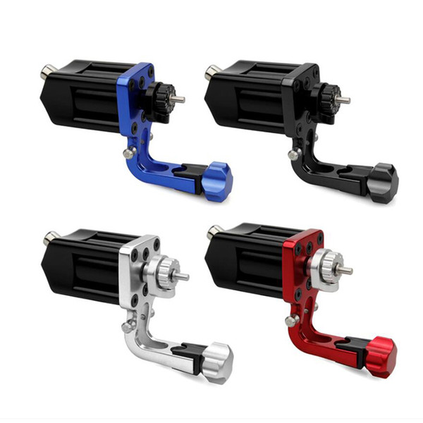 Free Shipping Rotary Tattoo Machine With RCA Connector Liner And Shader Combined 4 Colors Available for Professionals