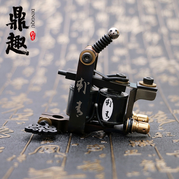 Pro Design Tatto Gun Luo's Wire Cutting Machine Tattoo Machines Guns For Liner Top TM2109