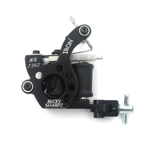 High Quality Coil Tattoo Machine 10 Warp Coil Light Weight Tattoo Guns For Shader&Liner Free Shipping