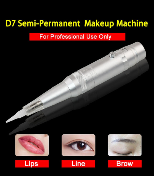 Semi-permanent scale tattoo machine Eyebrow pencil, silver High precision Multi-position adjustable Use small range local tattoo