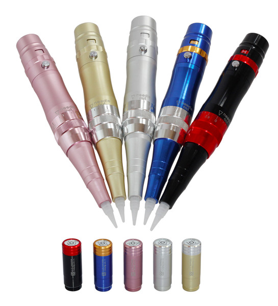 wireless battery and plus permanent makeup machine rotary tattoo machine manual gun pen for 3d eyebrow eyeliner lips