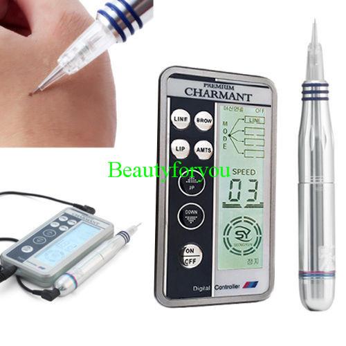 Permanent Makeup Machines Make up Pen 4 In 1 For Lips Eyes Brow MTS Tattoo Make Up Pen With LCD