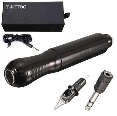 14x2.5cm Black Vertical Motor Shader Exquisite Aluminum Rotary Eyebrow Tattoo Machine Kit for Beginner Mayitr