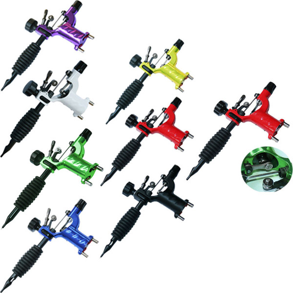 Dragonfly Rotary Tattoo Machine Shader & Liner Assorted Tatoo Motor Kits Supply 7 Colors High Quality Tattoo Guns H7JP