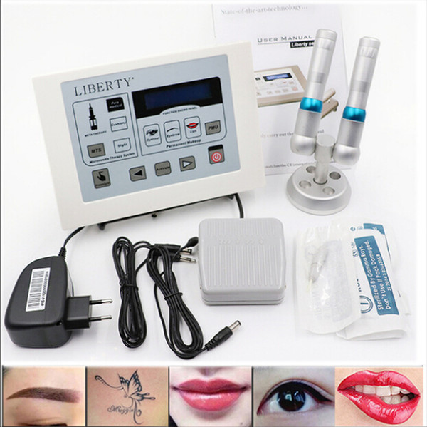 Original Liberty dermographe maquillage Permanent Makeup machine Digital tattoo machine kit  tattoo gun- free shipping