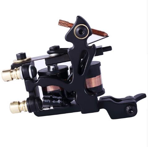 High Quality Coil Tattoo Machine 10 Warp Coil Light Weight Tattoo Guns For Shader&Liner Coloring Lining Tattoo Machines Beginner