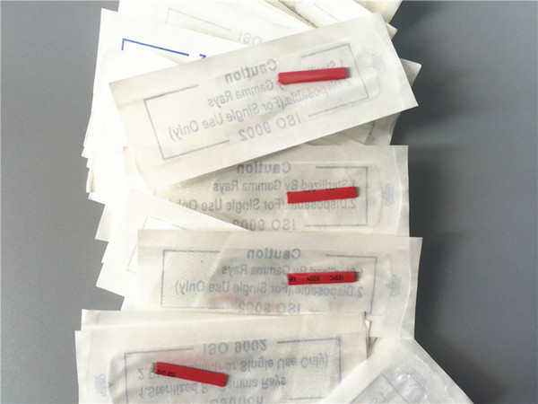 100PCS 12pin Flat Needles Permanent Makeup Blade Manual Eyebrow Tattoo Pen Needles Cosmetic Microblading Embroidery