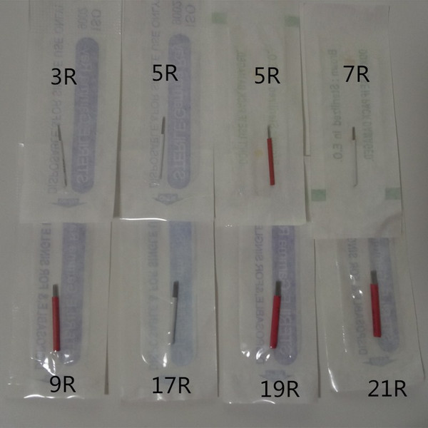 microblading needles 50 pcs 3 5 7 9 17 19R 21R needles for manual pen Semi permanent makeup manual fog microblading eyebrow