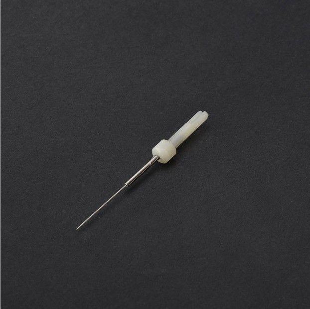 Wholesale-50pc1R Permanent Sterilized Makeup Card Needles & Needle caps for  Mosaic Permanent Makeup Tattoo Machine