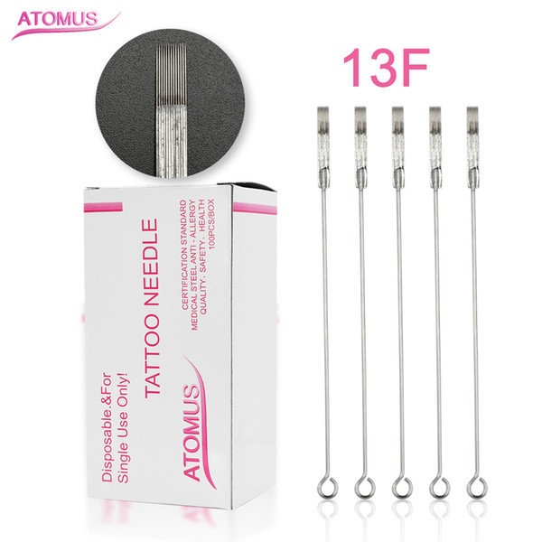 100Pcs Disposable Body Tattoo Needles 13F 15F Tattoo Needles Sterile Disposable Puncture Needle For Tattoo Needle