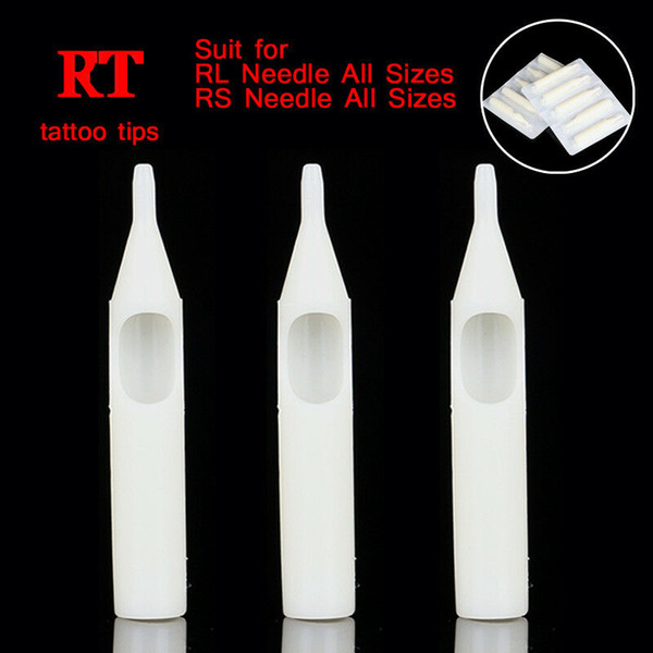 Disposable Sterilized Professional Tattoo Needles Nozzle Tube Tip needle gun machine Supply RT DT FT CE Free Shipping