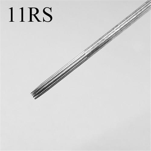 50Pcs 11RS Disposable Sterile Tattoo Needles 11 Round Shaders For Tattoo Gun Kits Ink Grips Tattoo Supplies