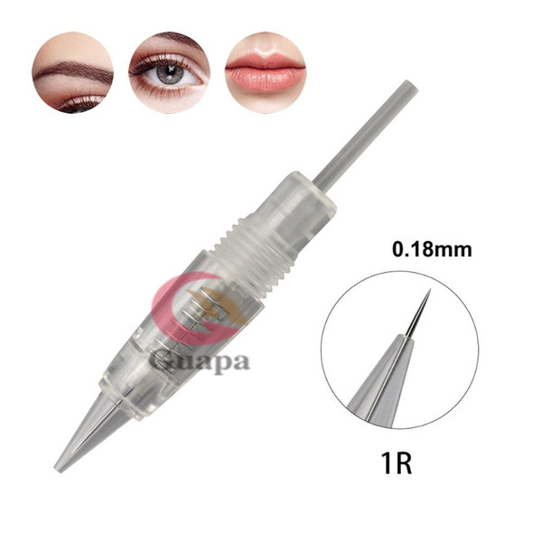 needles for tattoo Free shipping 100Pcs Permanent Makeup Eyebrow Tattoo Needle For Liberty Permanent Makeup Machine