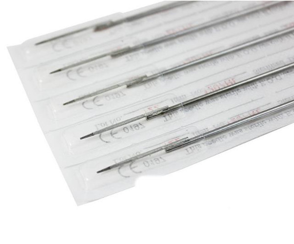 Disposable Sterilized 11RL/13RL/15RL Tattoo Needles Round Liner 50pcs/Lot Wholesale Supply for Tattoo Grip Tattoo Machine