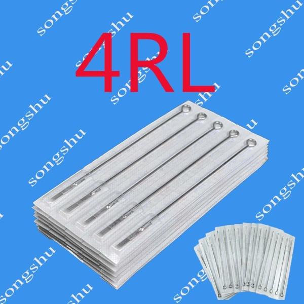 50x 4RL High Quality Sterilized Tattoo Needles Round Liner 4 Size Beauty Tools For Tattoo Artists