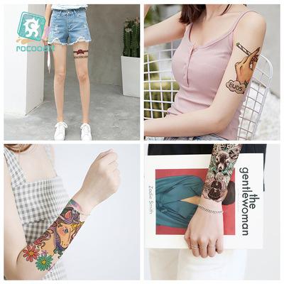 21*15cm Arm Temporary Tattoos body Tattoo Sticker Festival party Waterproof tattoos women and men Body Art tattoo stick