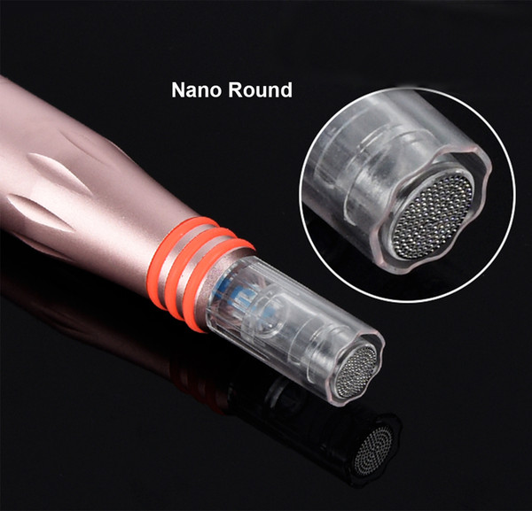 Free Shipping Electric Derma Pen Needle Round Nano Needle Cartridge for New Charmant Permanent Makeup Tattoo Machine