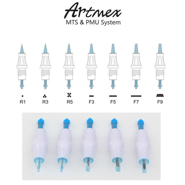 Disposable PUM tattoo Needle Cartridge for Artmex V8 V6 V3 semi permanent makeup machine