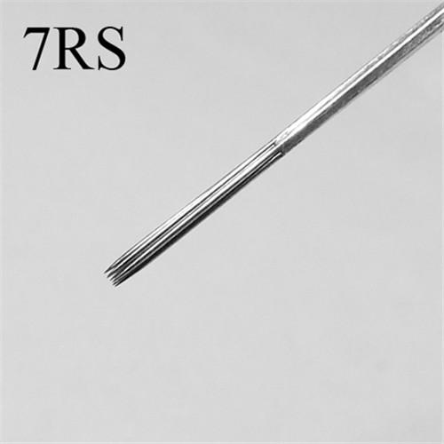 50Pcs 7RS Disposable Sterile Tattoo Needles 7 Round Shaders For Tattoo Gun Kits Ink Grips Tattoo Supplies