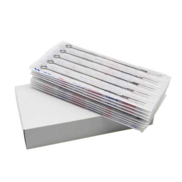 Tattoo Needles Assorted Liners and Shaders 200 Pcs Sterilized Mixed Size Tattooing Needle Box