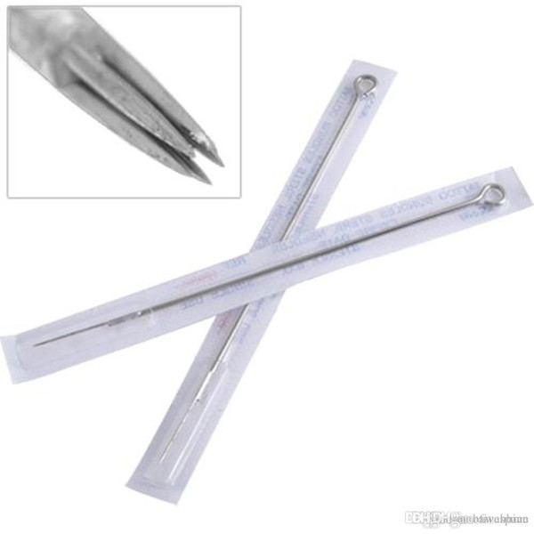 50pcs Stainless Steel Sterilized Tattoo Needles 5RL Disposable 5 RL Needle for Machine Tool Kits