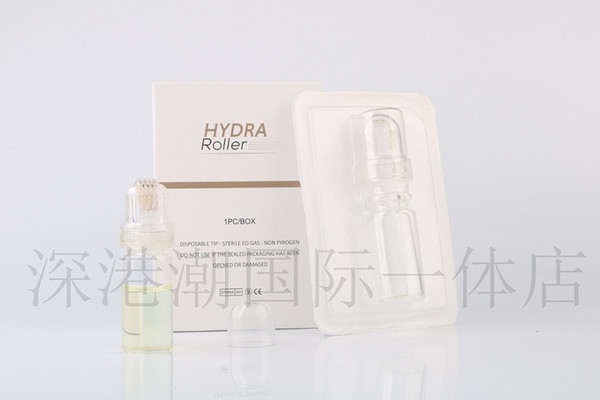 New Hydra Roller 64 Micro Needle Titanium Tips Derma Needles Skin Care Anti Aging Bottle Roller Reusable