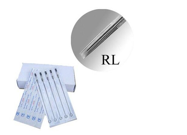 Tattoo Needles 50Pcs/Set Professional Assorted Mix Round Liner 1RL 3RL 5RL- 7RL-9RL-11RL-13RL-14RL-15RL Stainless Steel H0256