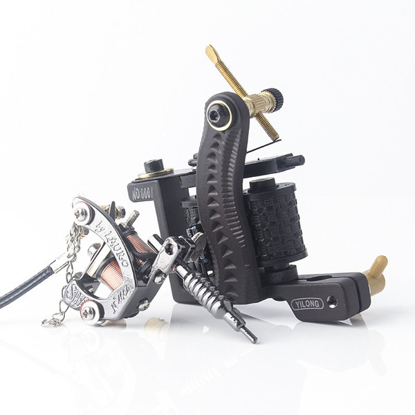 Mini Tattoo Machine Necklace Punk Necklaces & Pendants For Men Hip Hop Jewelry Gifts Women Necklace