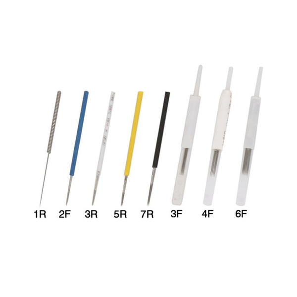 1R,2F,3R,5R,7R,3F,4F,6F Permanent Makeup Eyebrow Needle for Merlin tattoo machine dermografo