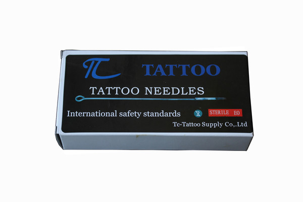 50 Pcs Disposable Round Shader Sterilized Tattoo Needles 9RS Free Shipping DropshippingTattoos and body painting YL