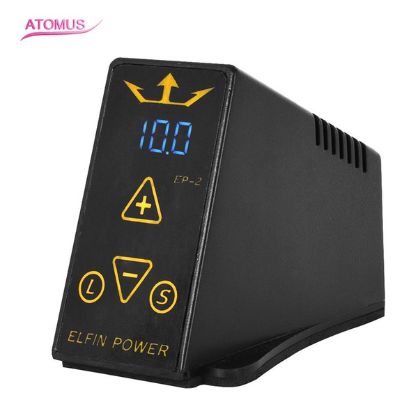 EP-2 Mini Tattoo Power Supply for Tattoo Machine Gun with Power Cable Digital LCD Display for Tattoo Machines Kit