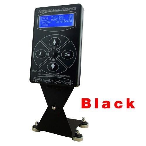 Wholesale-Hurricane HP-2 Dual Tattoo Power Supply Intelligent Digital LCD Display For Tattoo Machine Supply