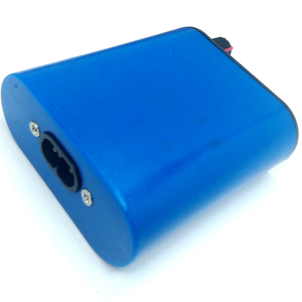 BJT New Mini LED Screen Tattoo Power Supply Blue foot pedal clip cord Powerful tattoo supplies