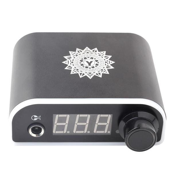 1Pcs New Black Color LED 3 Digital Display Tattoo Power Supply For Tattoo Kits Permanent Makeup Power Supply Tattoo