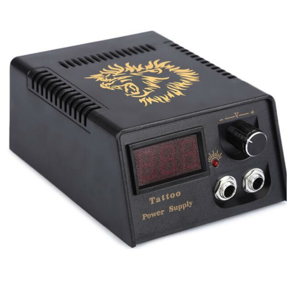 Lion Head Professional Tattoo Power Supply Digital LCD Power Supply For Both Tattoo Liners and Shaders