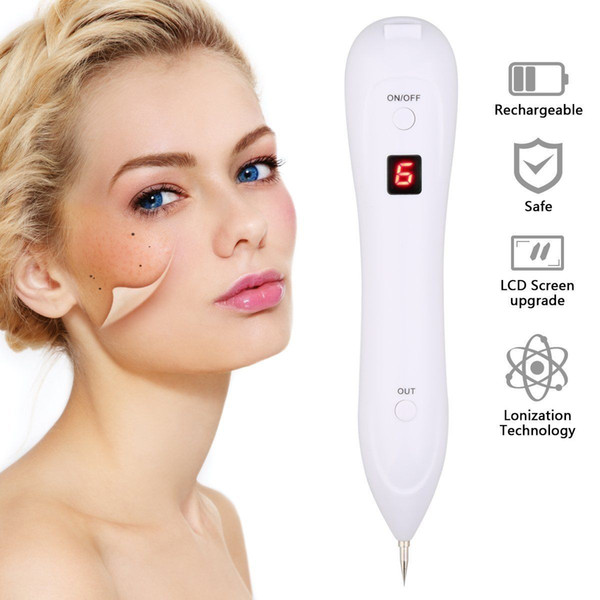 LCD New Arrival Laser Plasma Pen Face Skin Dark Spot Remover Mole Tattoo Removal Machine Facial Freckle Tag Wart Removal Beauty Care