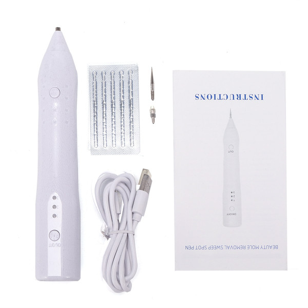 Portable Laser Dark Spot Removal Pen Tattoo Mole Freckle Removal Machine Dot Eraser USB Rechargeable Beauty Facial Skin Machine