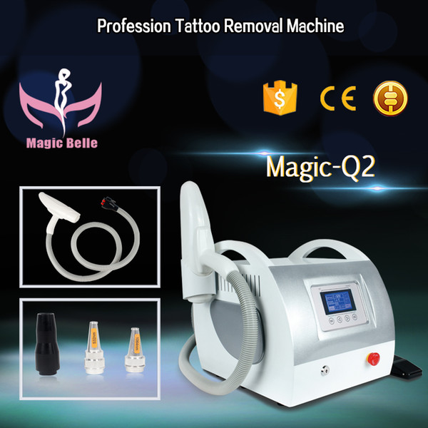 New portable Acting on melanin to achieve whitening effect Shrink pores to restore skin elasticity tattoo removal machine ND YAG laser