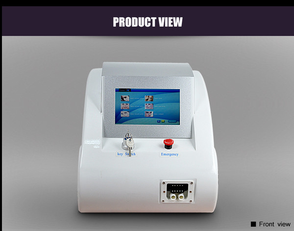 Portable Touch screen Q switch nd yag laser tattoo removal machine