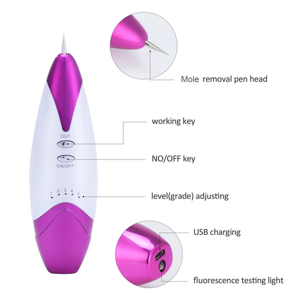 NEW Laser Mole Freckle Removal Pen Tool Spot Remover Freckle Tattoo Removal Machine Skin Care Salon Home Beauty Device