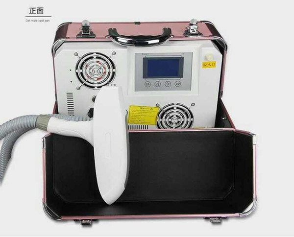 Laser tattoo removal of the portable desktop suitcase shape birthmark washing eyebrow tattoo removal birthmark remover beauty instrument