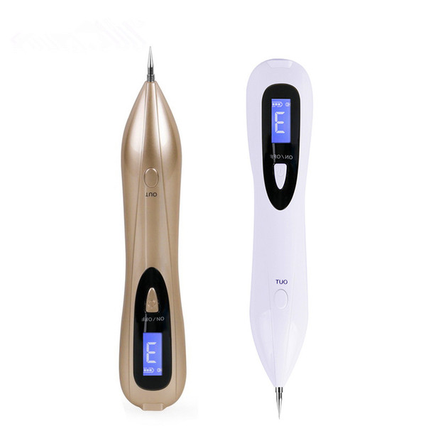 Free Shipping LCD Laser Plasma Pen Mole Tattoo Remover Machine Sweep Dark Spot Pen Facial Freckle Tag Wart Removal Skin Care Machine