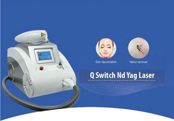 2018 New Portable 532nm 1064nm Tattoo Removal Q Switch ND YAG LASER Beauty Salon machine