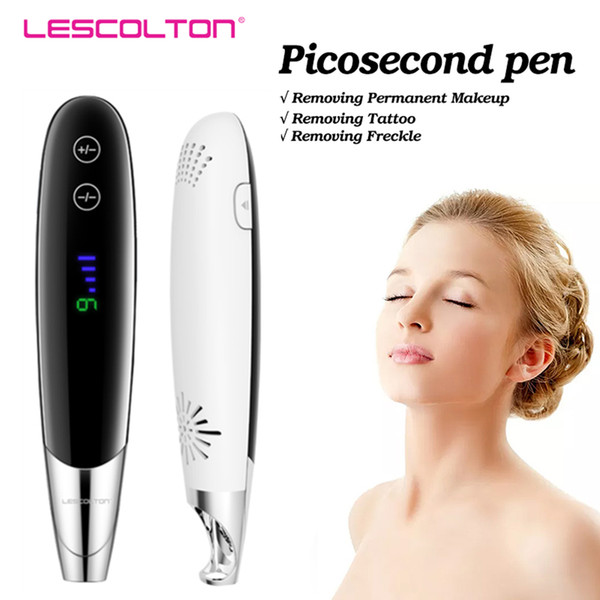 Professional Picosecond Laser Pen Blue Light Therapy Pigment Tattoo Scar Mole Freckle Removal Dark Spot Remover Machine Skin Care Device