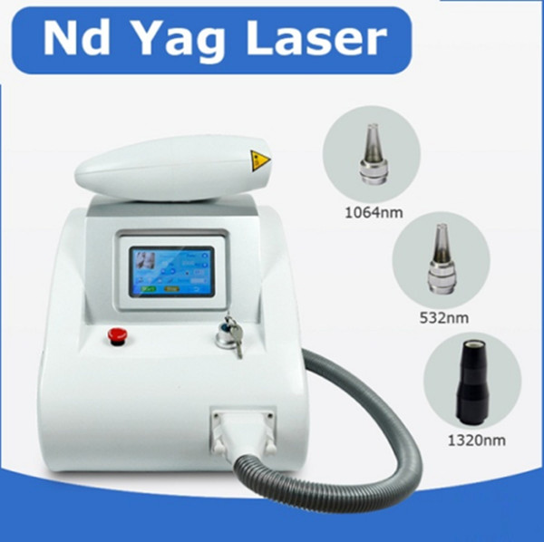 Portable Tattoo Eye Line Age Spots Removal Q Switch Nd YAG LASER Beauty Salon machine 532nm 1064nm